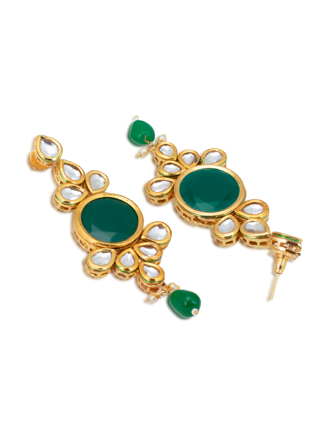 Sukkhi Elegant Gold Plated Kundan Choker Necklace Set for Women (SKR74683)