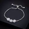 Sukkhi Lovely CZ Rhodium Plated Bracelet For Women