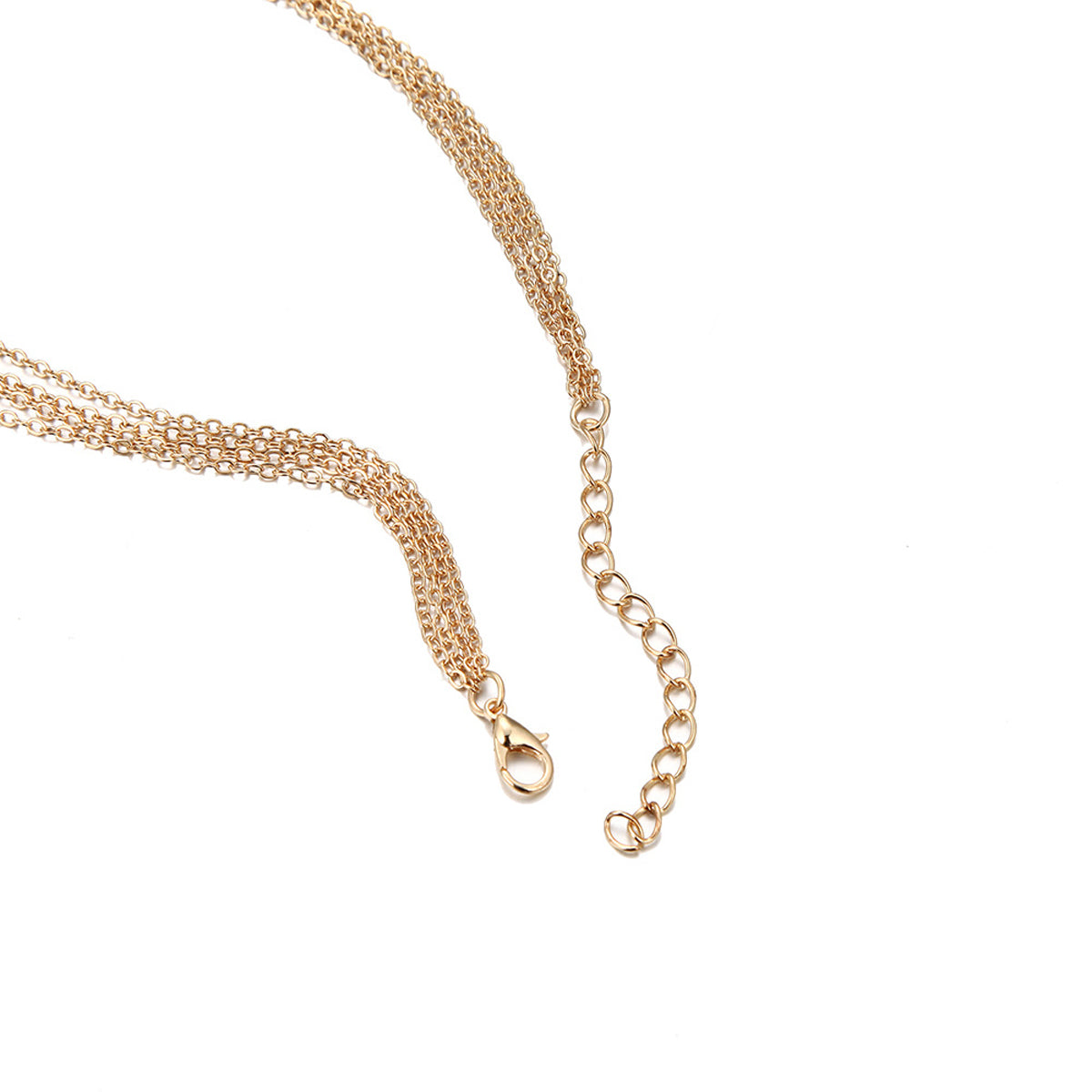 Scintillare by Sukkhi Lavish Gold Plated Multi Layered Necklace for Women