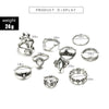 Scintillare by Sukkhi Elegant Oxidised Rings Combo for Women