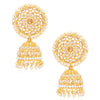 Sukkhi Glorious Gold Plated Pearl Jhumki Earring for Women
