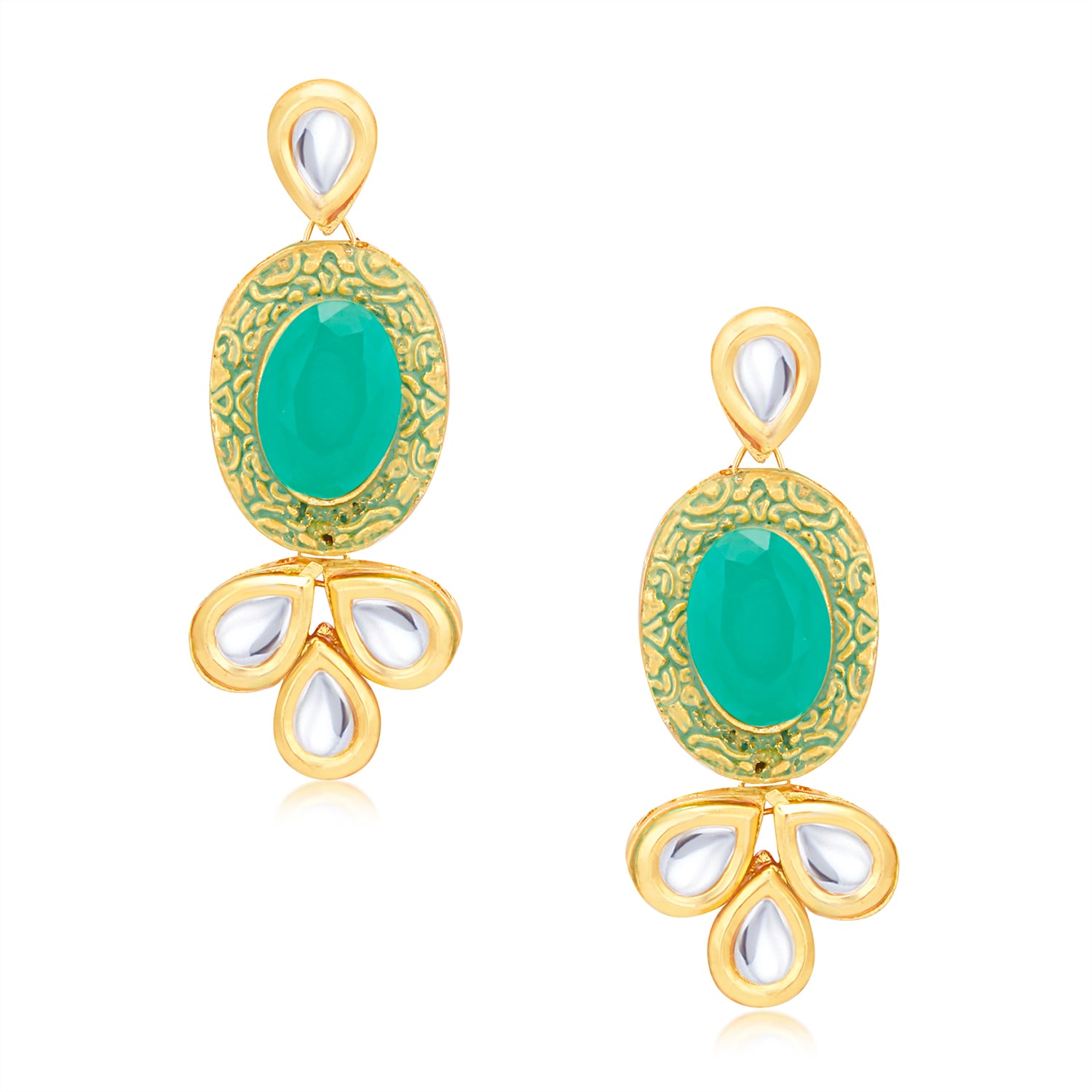 Sukkhi Glorious Gold Plated Kundan Choker Necklace Set for Women (SKR85482)