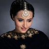 Sukkhi Splendid Kundan Gold Plated Pearl Maangtikka Worn By Karisma Kapoor