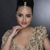 Sukkhi Excellent Pearl Gold Plated Kundan Maangtikka Worn By Karisma Kapoor