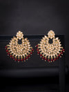 Sukkhi Marquise LCT Gold Plated Pearl Chandbali Earring Set for Women (SKR85512)