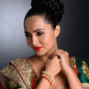 Sukkhi Glorious Kundan Gold Plated Pearl Bracelet Worn By Karisma Kapoor