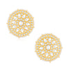 Sukkhi Classy Kundan Gold Plated Pearl Stud Earring Set Worn By Karisma Kapoor