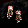 Sukkhi Excellent Kundan Gold Plated Pearl Chandelier Earring Set Worn By Karisma Kapoor