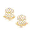 Sukkhi Fashionable Kundan Gold Plated Pearl Earring Set Worn By Karisma Kapoor