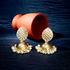 Sukkhi Lavish Kundan Gold Plated Pearl Jhumki Earring Set Worn By Karisma Kapoor