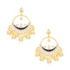 Sukkhi Shimmering Kundan Gold Plated Pearl Chandbali Earring Set Worn By Karisma Kapoor