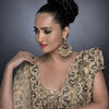 Sukkhi Shimmering Kundan Gold Plated Pearl Chandbali Earring Set Worn By Karisma Kapoor