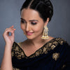 Sukkhi Classic Pearl Gold Plated Kundan Meenakari Earring Set Worn By Karisma Kapoor