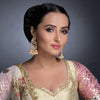 Sukkhi Dazzling Pearl Gold Plated Kundan Meenakari Earring Set Worn By Karisma Kapoor