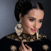 Sukkhi Exclusive Pearl Gold Plated Kundan Meenakari Earring Set Worn By Karisma Kapoor