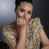 Sukkhi Classy Kundan Gold Plated Pearl Ring Worn By Karisma Kapoor