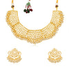 Sukkhi Gorgeous Gold Plated Pearl Choker Necklace Set Worn By Karisma Kapoor