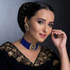 Sukkhi Graceful Kundan Gold Plated Meenakari Choker Necklace Set Worn By Karisma Kapoor