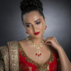Sukkhi Lavish Kundan Gold Plated Pearl Necklace Set Worn By Karisma Kapoor
