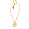 Sukkhi Marvellous Kundan Gold Plated Pearl Mint Necklace Set Worn By Karisma Kapoor