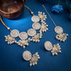 Sukkhi Marquise Gold Plated Kundan & Pearl Choker Necklace Set Worn By Karisma Kapoor