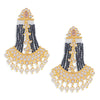 Sukkhi Elegant Pearl Gold Plated Kundan Dangle Earring for Women