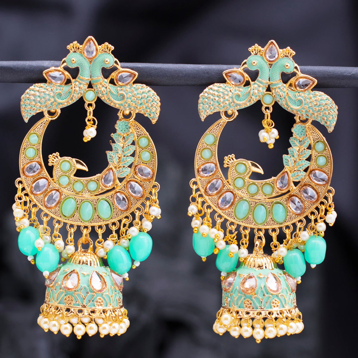 Scintillare by Sukkhi Lovely Gold Plated Contemporary Earrings Combo for  Women : Amazon.in: Jewellery