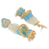 Sukkhi Pleasing Pearl Gold Plated Kundan Meenakari Jhumki Earring for Women