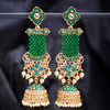 Sukkhi Splendid Pearl Gold Plated Kundan Meenakari Jhumki Earring for Women (SKR85778)
