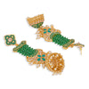 Sukkhi Splendid Pearl Gold Plated Kundan Meenakari Jhumki Earring for Women (SKR85778)