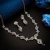 Sukkhi Incredible Glorious Gold Plated CZ Necklace Set for Women