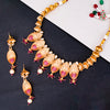 Sukkhi Beguiling Glorious Kundan Gold Plated Pearl Choker Necklace Set for Women
