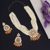 Sukkhi Lovely Pretty Gold Plated Necklace Set for Women