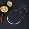 Sukkhi Elegant Silver Choker CZ Rhodium Plated Necklace for Women