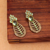 Sukkhi Green Antique AD Drop Gold Plated  Earring for Women