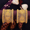Sukkhi Flawless Yellow Gold Plated Bangle Set for Bride & Women