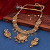 Sukkhi Excellent Kundan Choker Gold Plated Necklace Set For Women