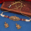 Sukkhi Glorious Pearl Lakshmi Gold Plated Necklace Set For Women