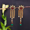 Sukkhi Pleasing Pearl Drop Gold Plated Earring For Women