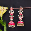 Sukkhi Dazzling Kundan & Pearl Jhumki Gold Plated Earring For Women