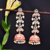 Sukkhi Incredible Kundan & Pearl Jhumki Gold Plated Earring For Women