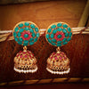 Sukkhi Intricate Pearl Jhumki Gold Plated Earring For Women