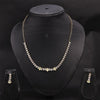 Sukkhi Resplendent Choker CZ Green Gold Plated Necklace Set For Women