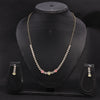 Sukkhi Trendy Choker CZ Golden Gold Plated Necklace Set For Women