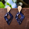 Sukkhi Cluster Drop Blue Acrylic Earring For Women
