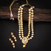 Sukkhi Intricately String Gold Plated Kundan Pearl Necklace Set For Women