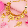 Sukkhi Exotic Kundan Gold Plated Choker Necklace Set for Women