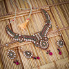 Sukkhi Fabulous Gold Plated Kundan & Pearl Choker Necklace Set For Women