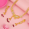 Sukkhi Stunning Kundan & Pearl Gold Plated Choker Necklace Set for Women